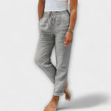 Pantaloni leggeri in lino