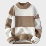Maglione geometrico in filato