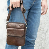 Tobia™ - Borsa crossbody in pelle