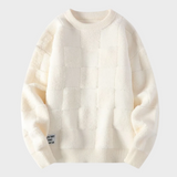 Maglione a quadri unico