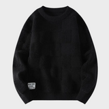 Maglione a quadri unico