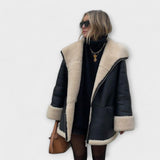 Vittoria - Cappotto in pelle