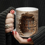Tazza biblioteca incantata „Attivata dal calore”