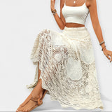 Stefania - Gonna midi in pizzo