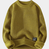 Enrico - Maglione premium da uomo Lione a nido d'ape per eleganza e comfort