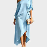 Camilla - Blusa elegante in raso lucido