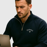 Pietro - Felpa Callaway con mezza zip