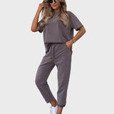 Barbara - Completo in cotone in 2 pezzi