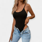 Body con spalline sottili regolabili