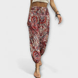 Bruna - Pantaloni con motivo etnico