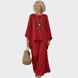 Beata - Completo elegante in lino in due pezzi