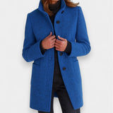 Erminia - Cappotto elegante a collo alto