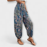 Bruna - Pantaloni con motivo etnico