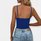 Body con spalline sottili regolabili