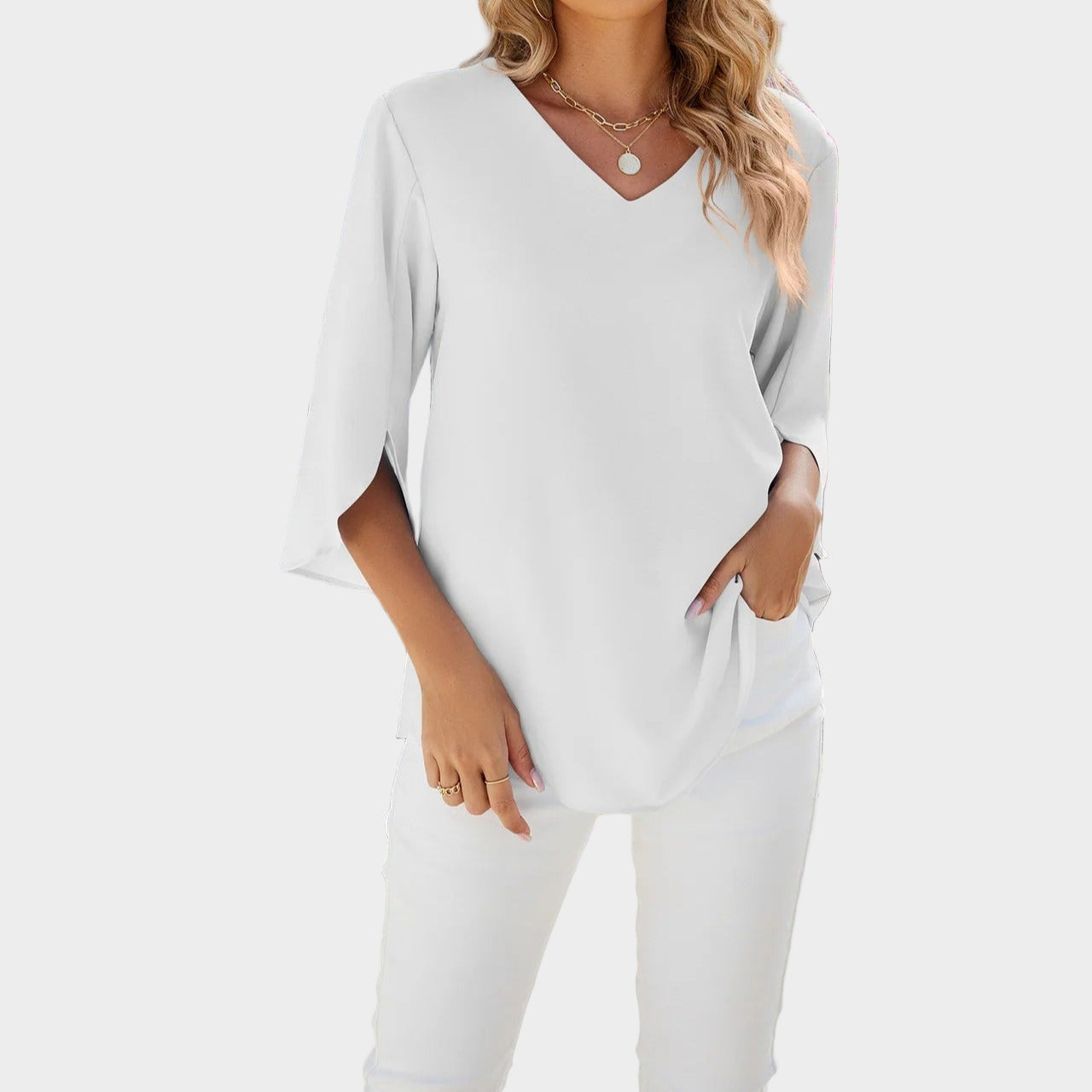 Natalia - Blusa classica da donna