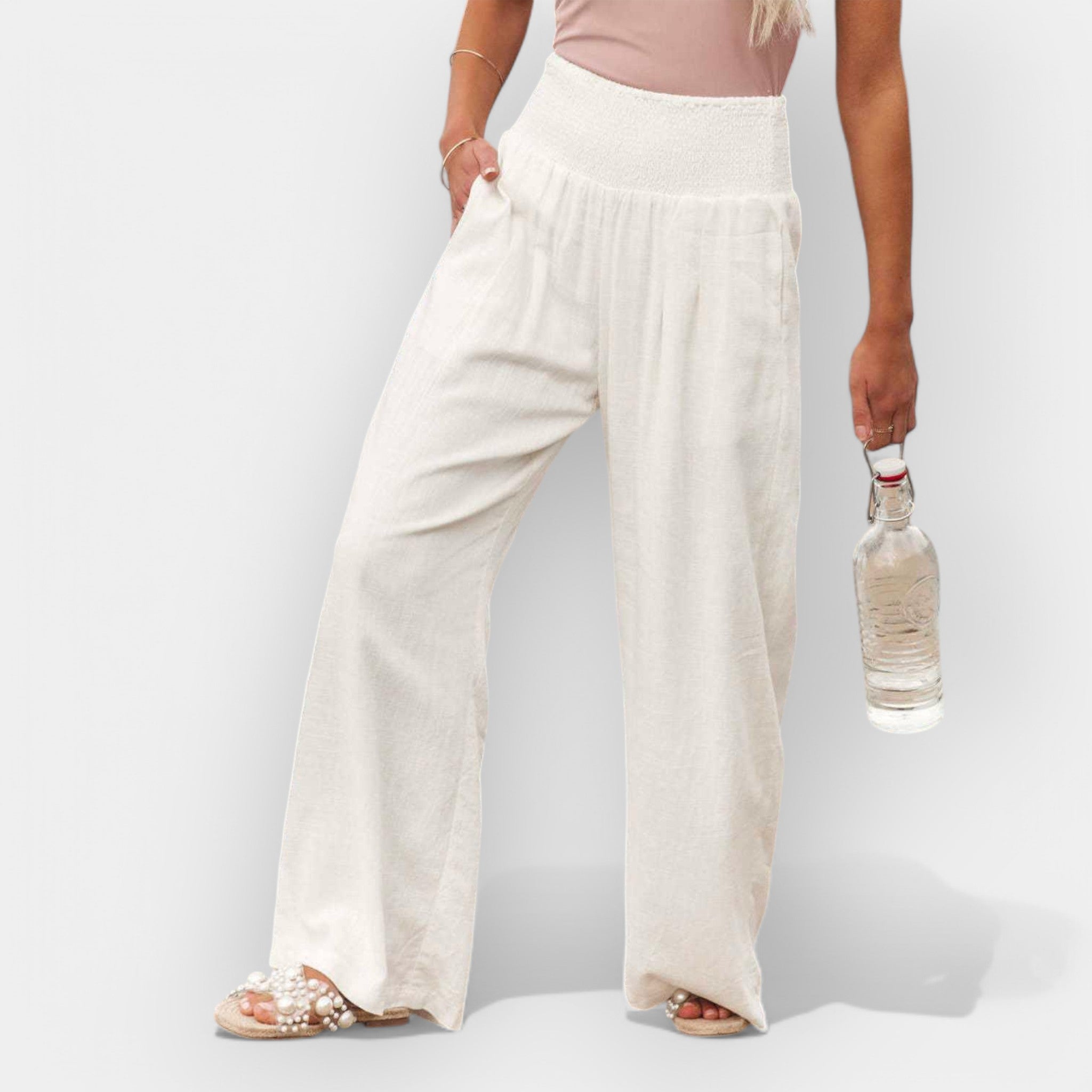 Natalia - Pantaloni larghi comodi