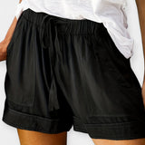 Ester - Shorts con cintura regolabile