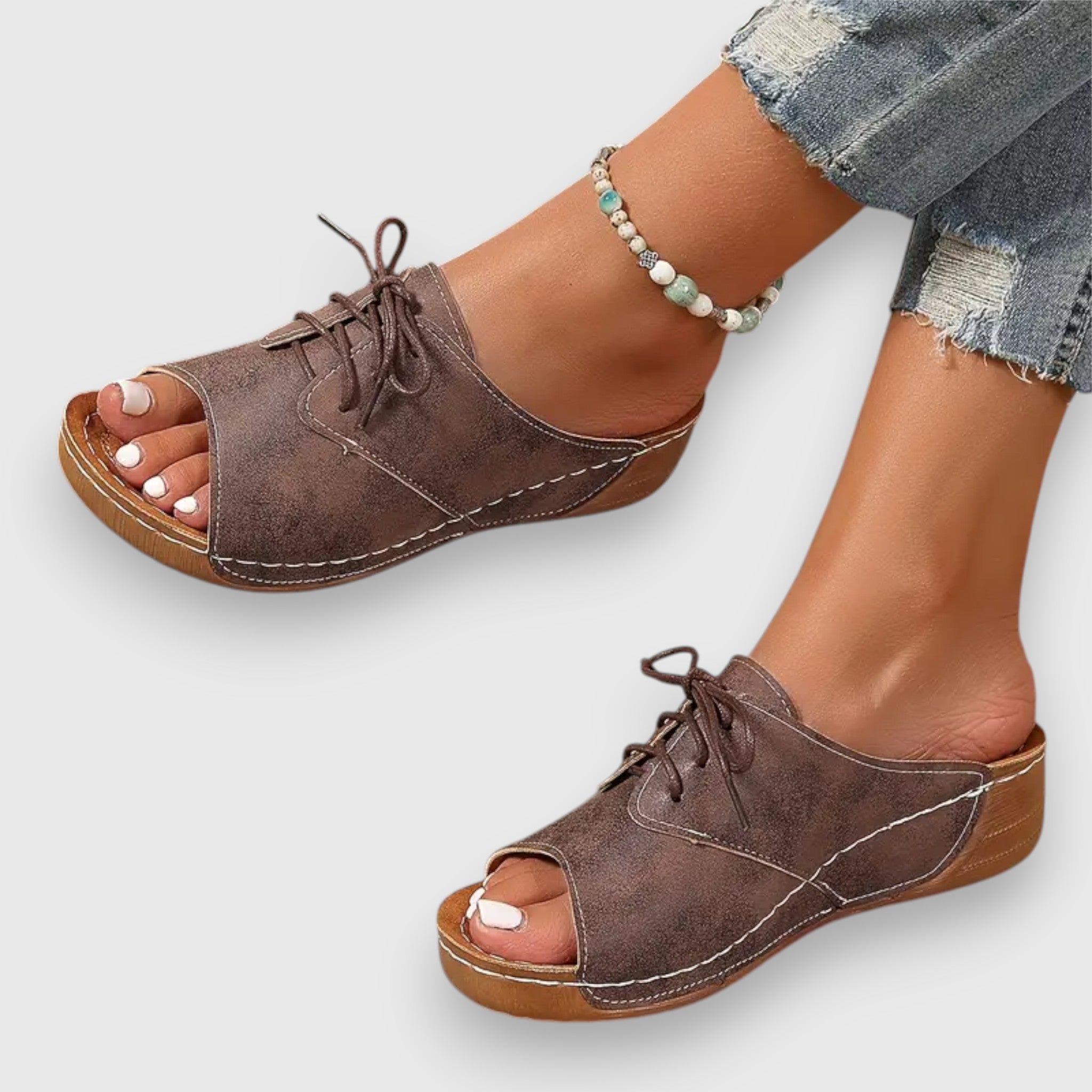 Iolanda - Sandali in stile vintage