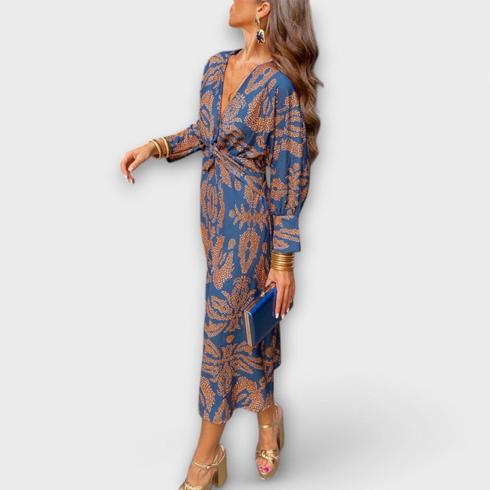Mila - Abito elegante a maniche lunghe