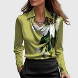 Dania - Blusa elegante in raso lucido
