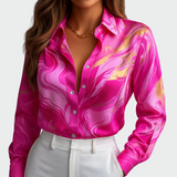 Anna - Camicia in raso Flow