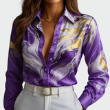 Anna - Camicia in raso Flow
