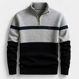 Davide - Maglione con zip a un quarto