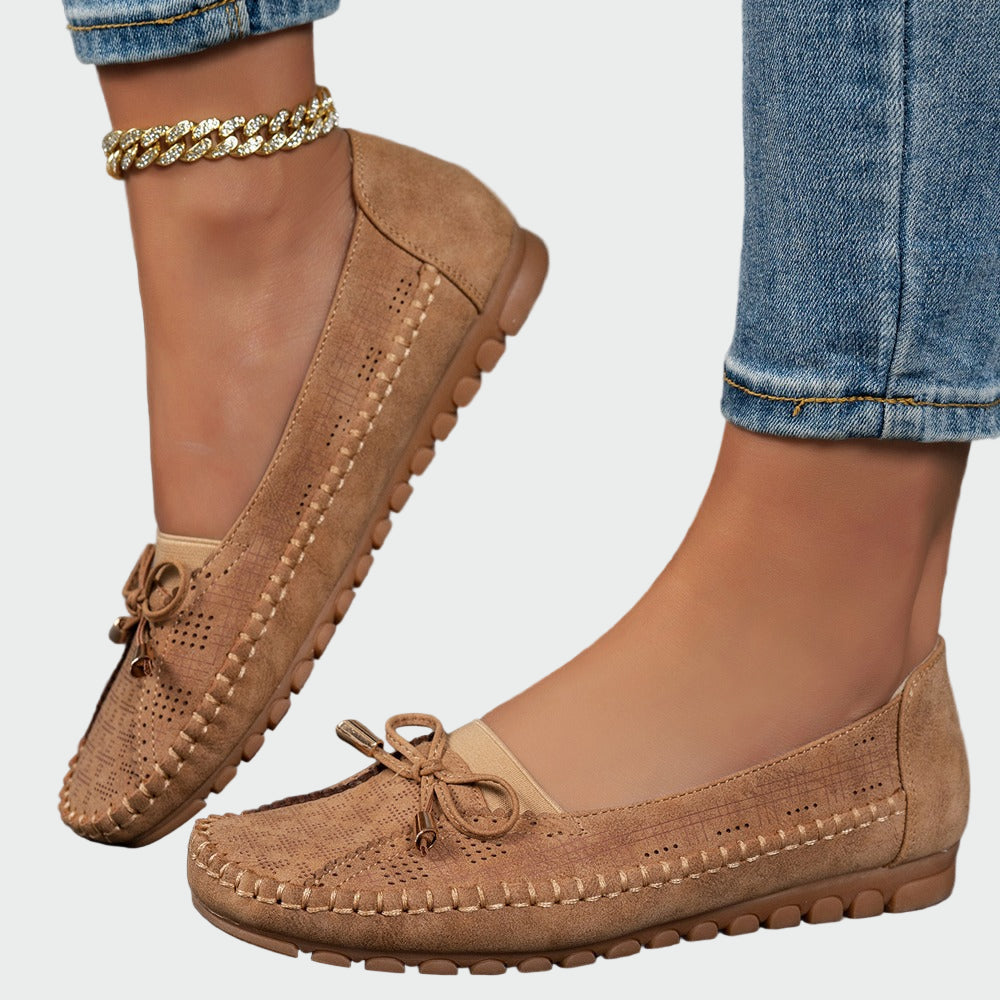 Caterina - Scarpe slip-on comode con suola ortopedica