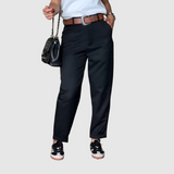 Matilde - Pantaloni da completo gessati