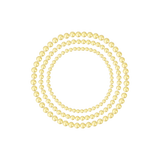 Bracciale dorato Mykonos