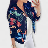 Andrea - Bomber elegante a fiori