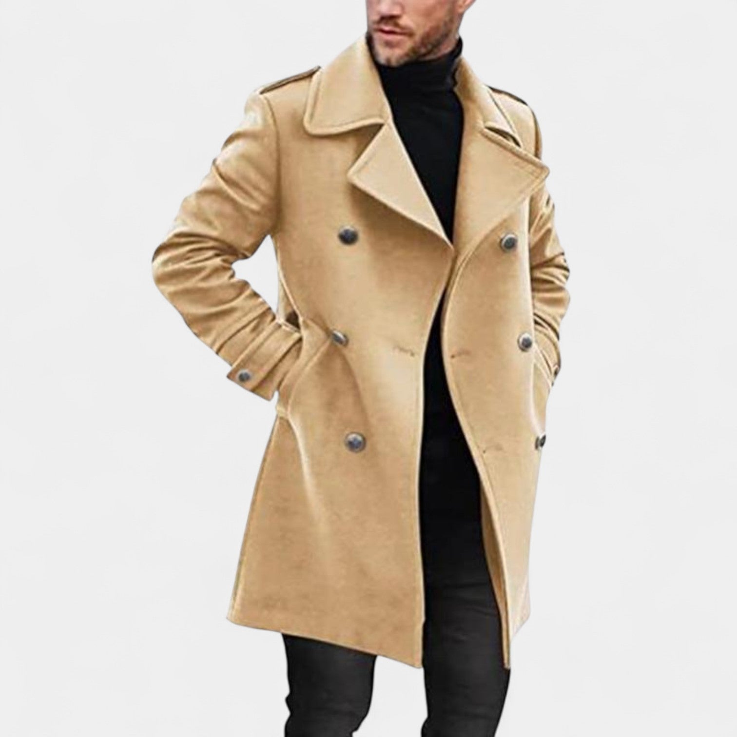 Marco - Cappotto elegante doppiopetto