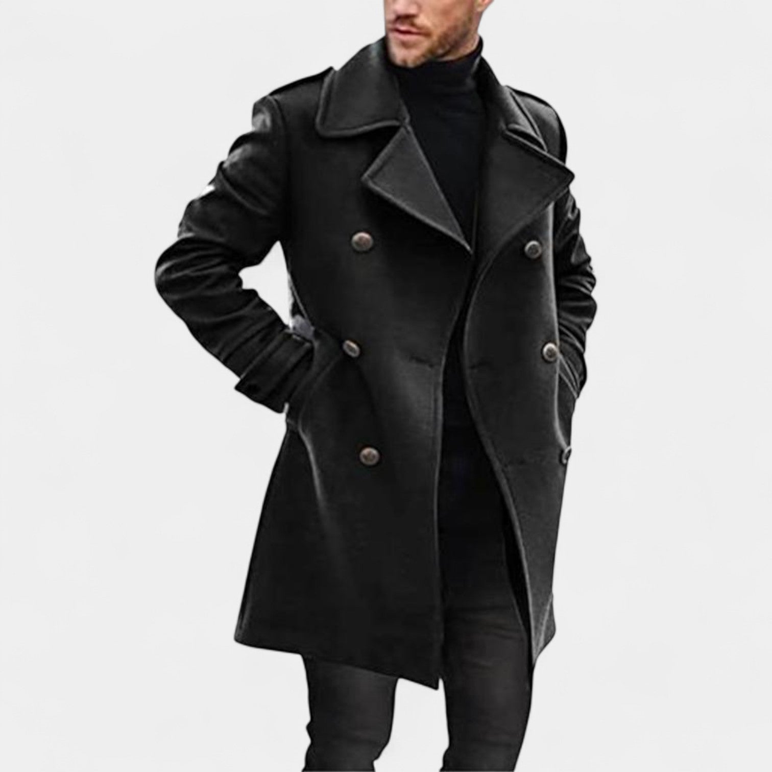 Marco - Cappotto elegante doppiopetto