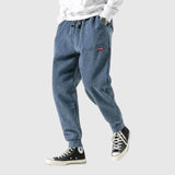 Tommaso - Pantaloni Alloro in velluto a coste
