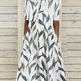 Eva - Abito midi con fiori marini
