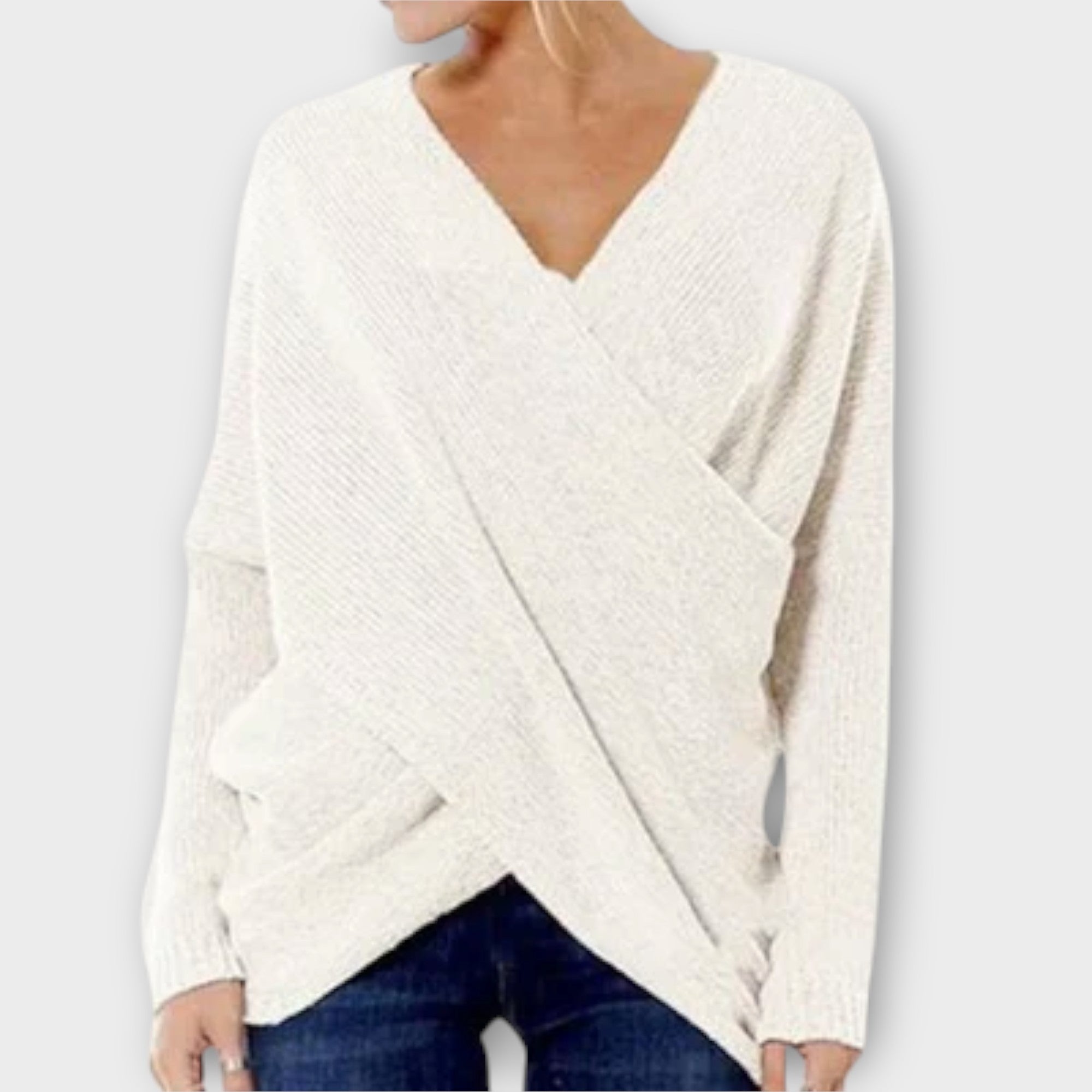 Edda - Maglione con scollo a V